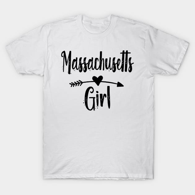 Massachusetts girl is the prettiest !! T-Shirt by bennani store